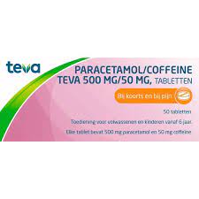 Paracetamol coffeine 500 mg