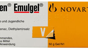 Voltaren Emulgel novartis